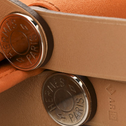 Hermes Toile Cabag 39 Orange 7 of 10