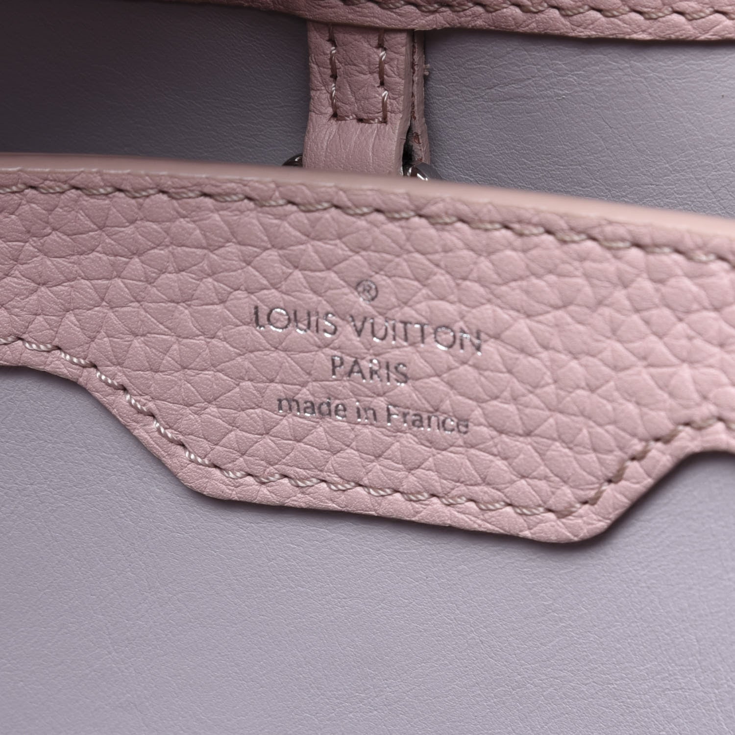 Louis Vuitton Taurillon Flowers Capucines PM Magnolia 　 8 of 14