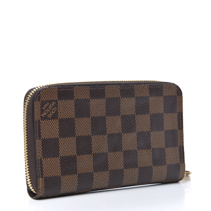 Louis Vuitton Damier Ebene Zippy Compact Wallet 3 of 7