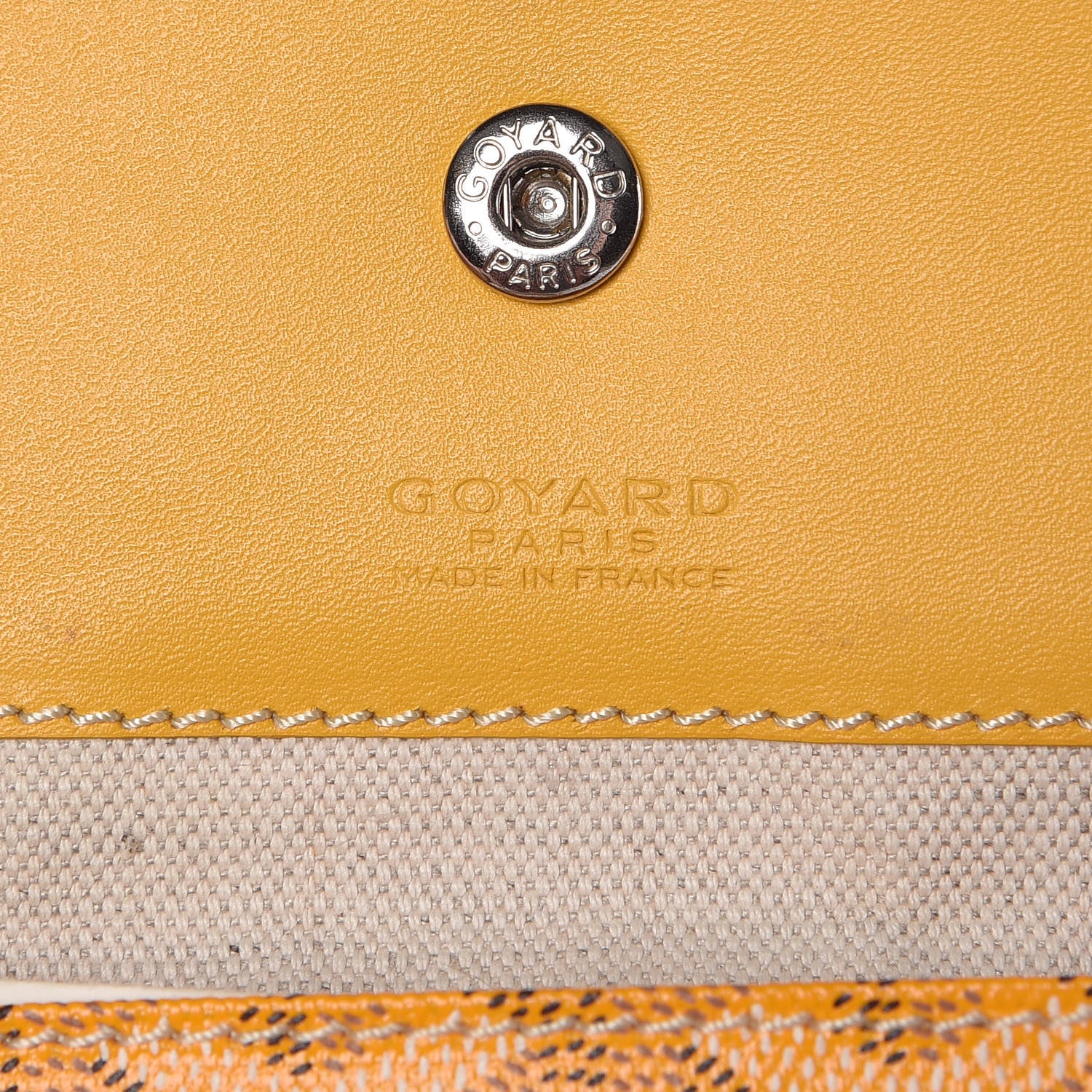 Goyard Goyardine Saint Louis GM Yellow 9 of 22