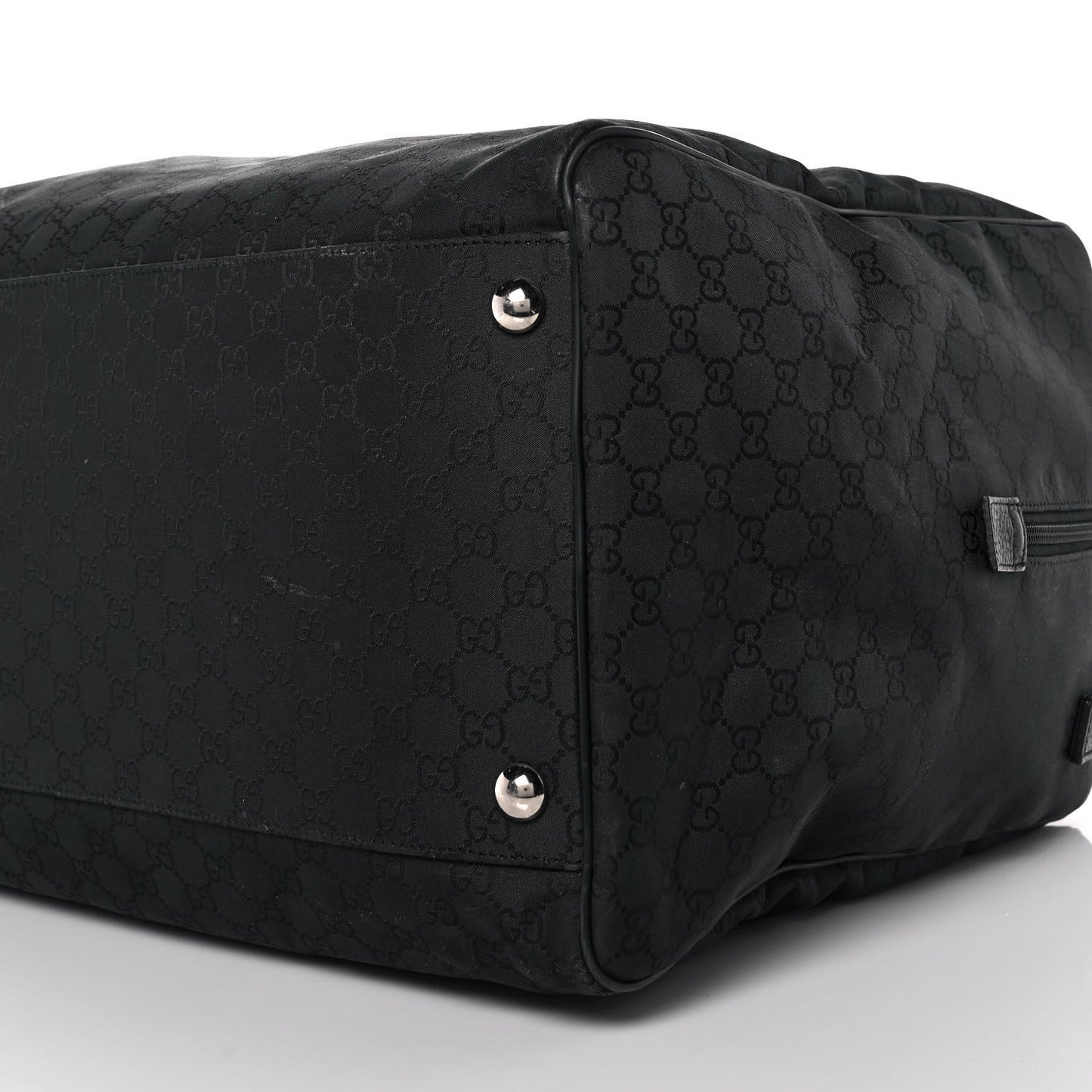 Denim Monogram Large Duffle Black