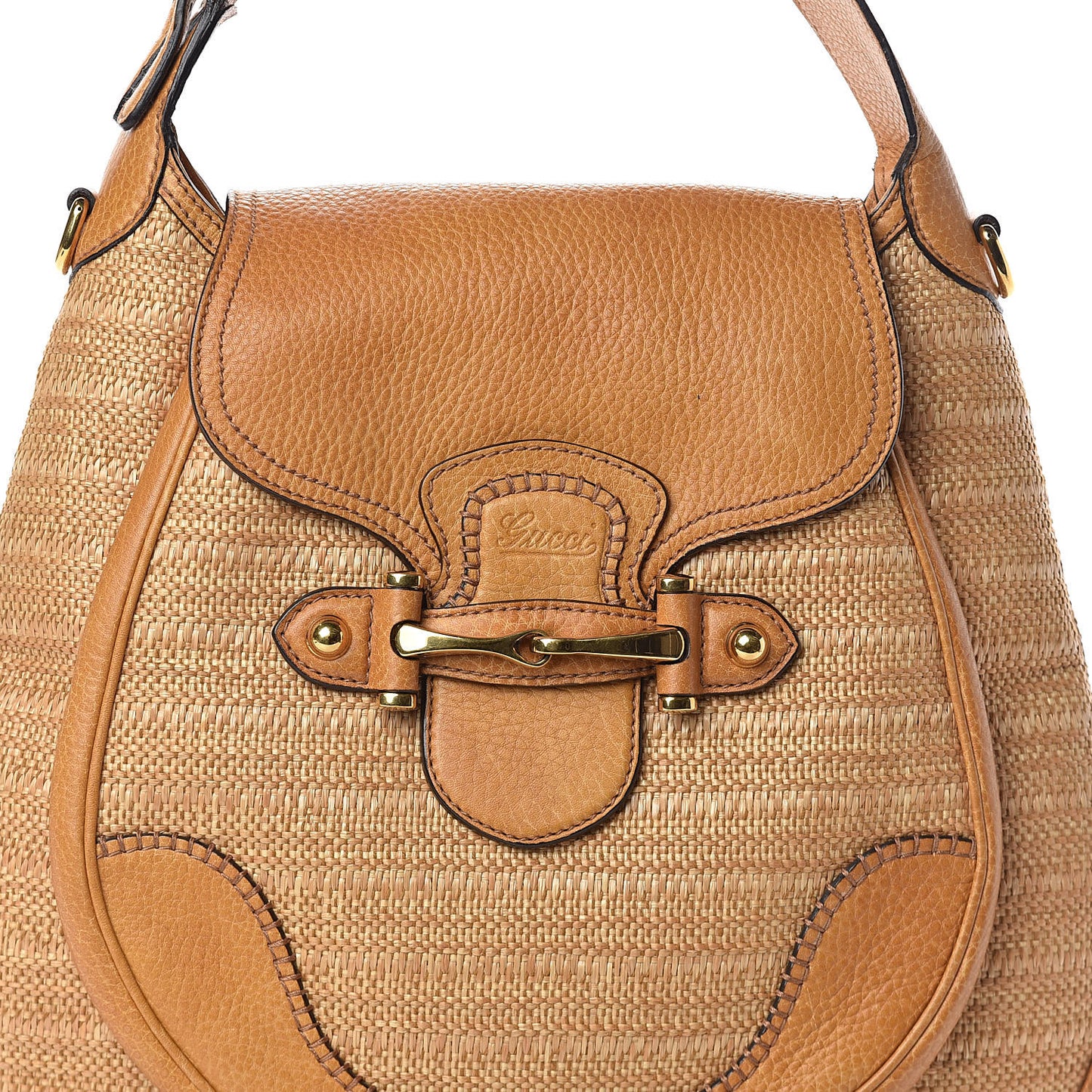 Libeccio Raffia Large New Pelham Shoulder Bag Light Brown
