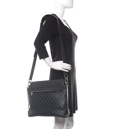 Louis Vuitton Damier Cobalt Greenwich Messenger 2 of 9
