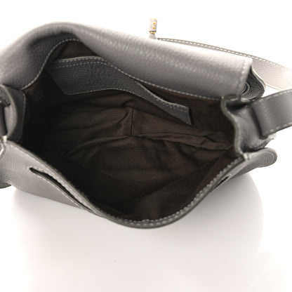 Chloe Calfskin Medium Marcie Round Crossbody Bag Cashmere Grey 5 of 8
