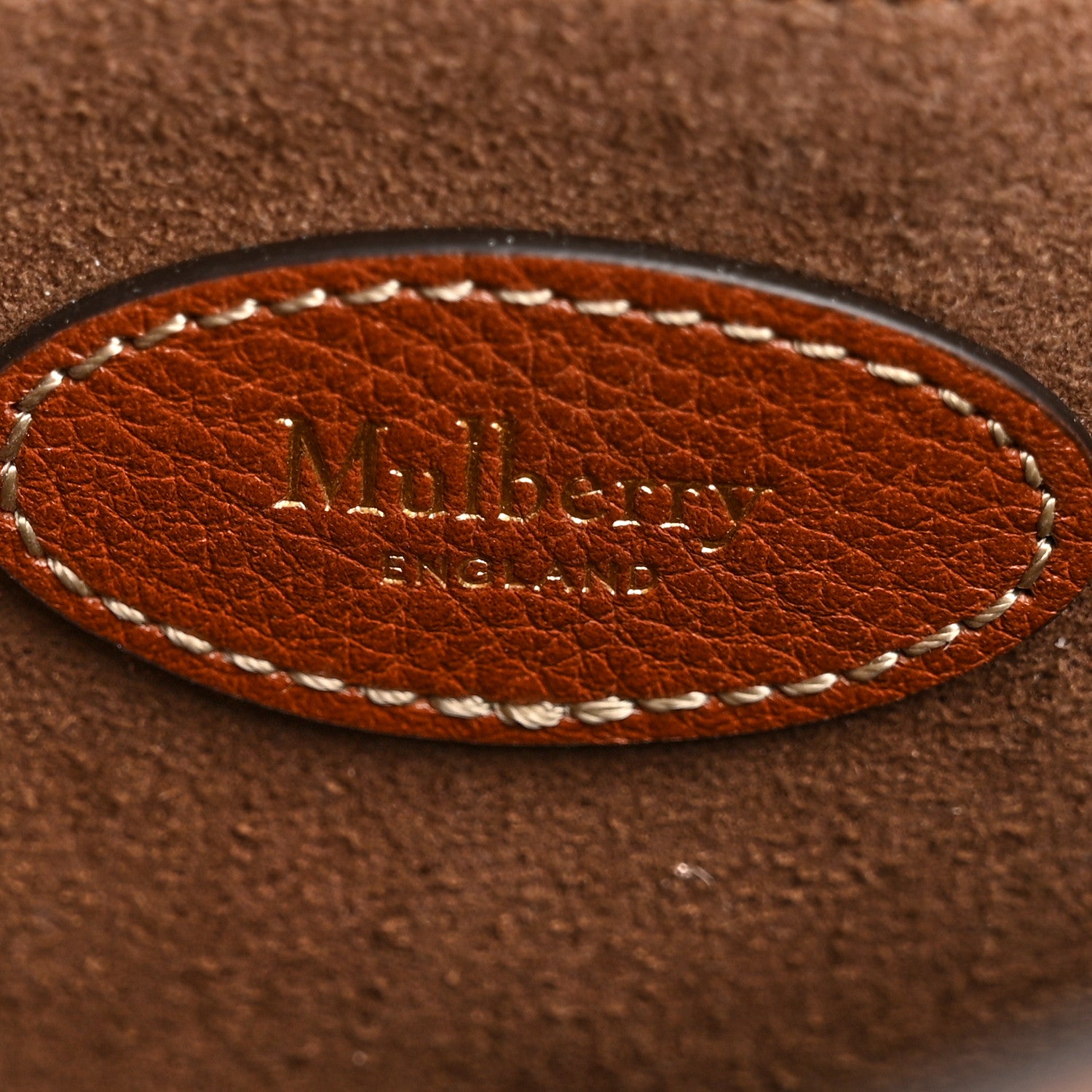 Mulberry Classic Grain Small Bayswater Satchel Oak 6 of 11