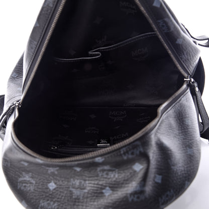 MCM Visetos Medium Sprinkle Stud Stark Backpack Black 7 of 10