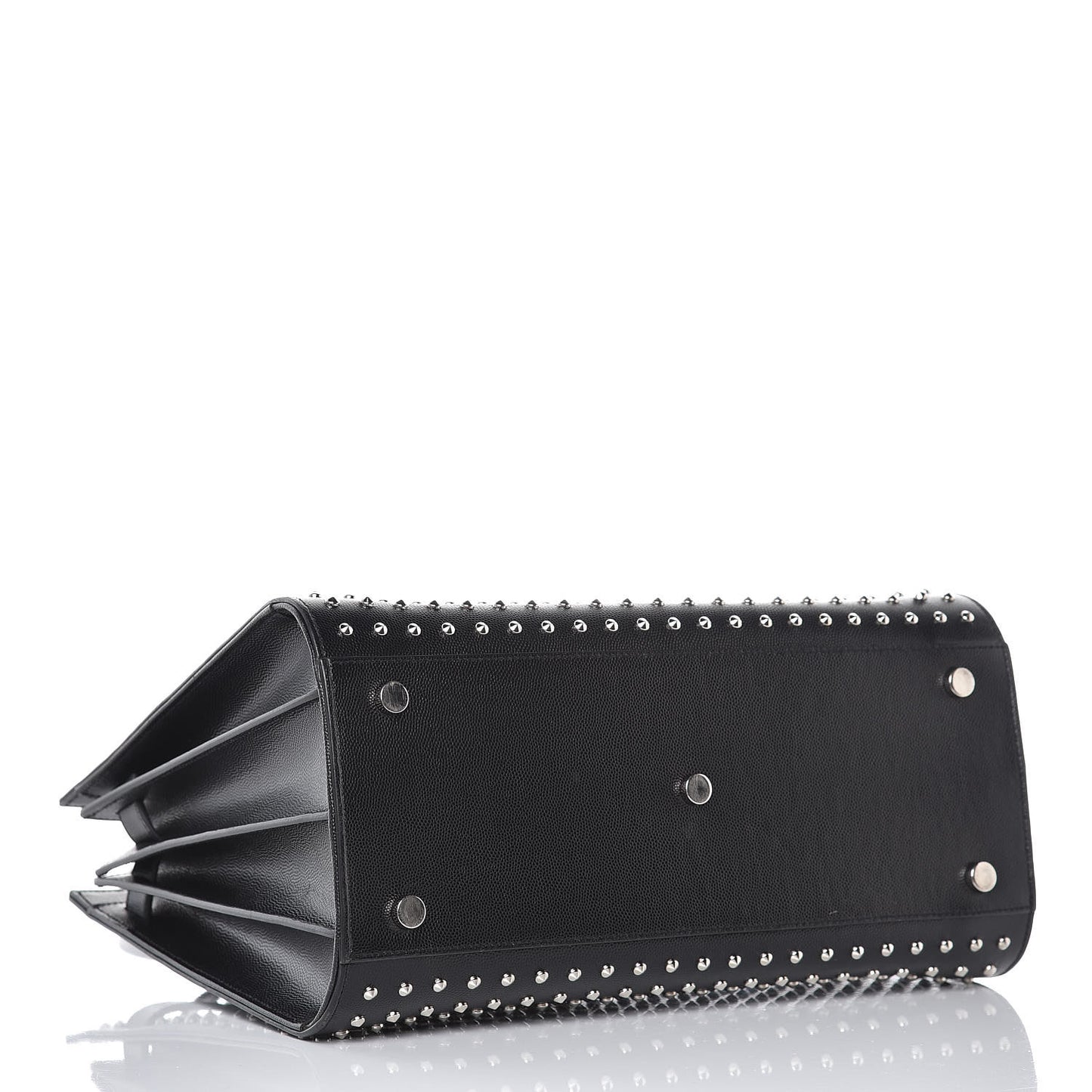 Grain De Poudre Studded Small Sac De Jour Black