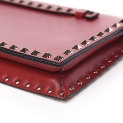 Valentino Garavani Nappa Rockstud Wristlet Clutch Rosso Valentino 8 of 10