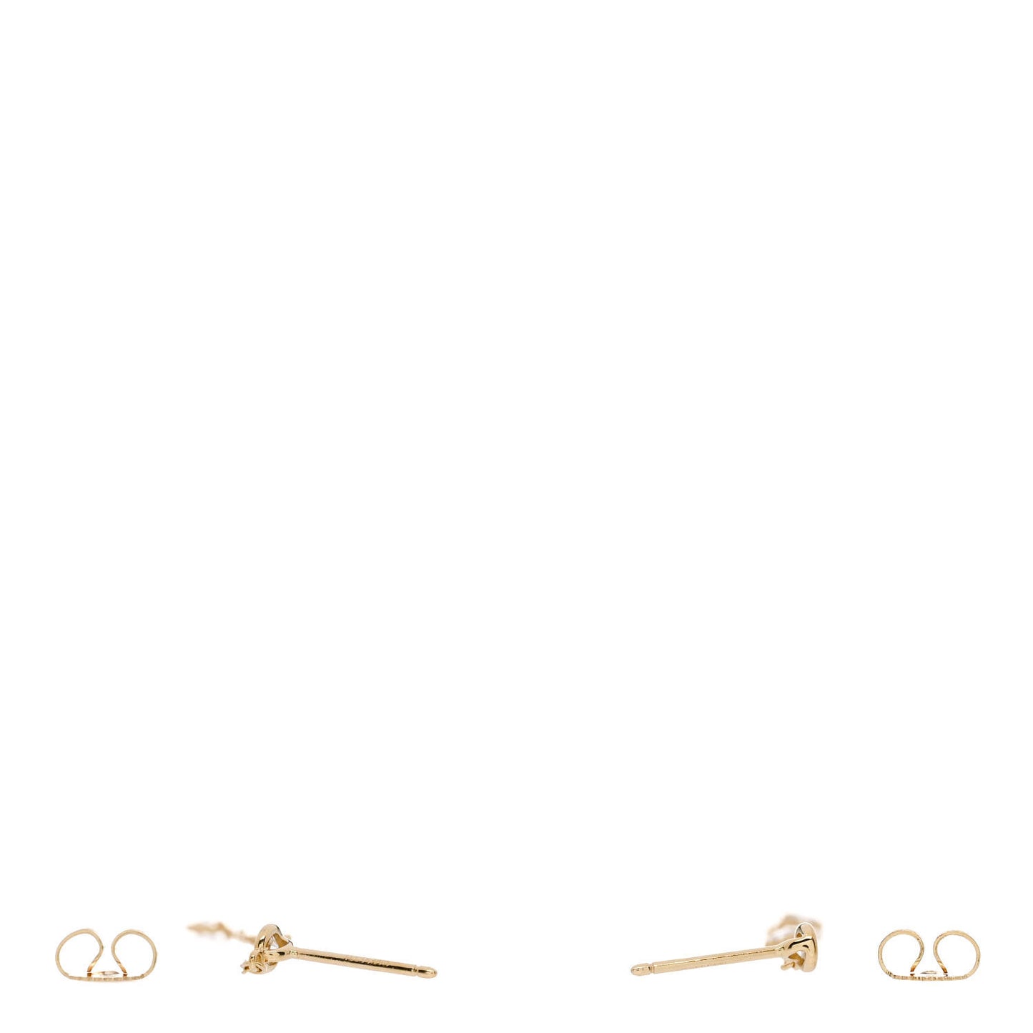 18K Yellow Gold Diamond .30ctw Elsa Peretti Diamonds by the Yard Drop Earrings