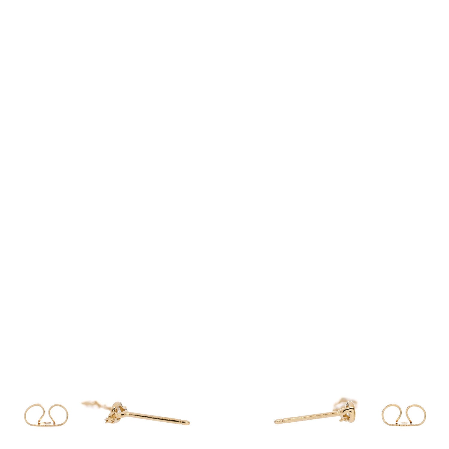 Tiffany 18K Yellow Gold Diamond .30ctw Elsa Peretti Diamonds by the Yard Drop Earrings 3 of 6