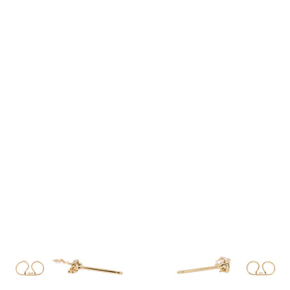 Tiffany 18K Yellow Gold Diamond .30ctw Elsa Peretti Diamonds by the Yard Drop Earrings 3 of 6
