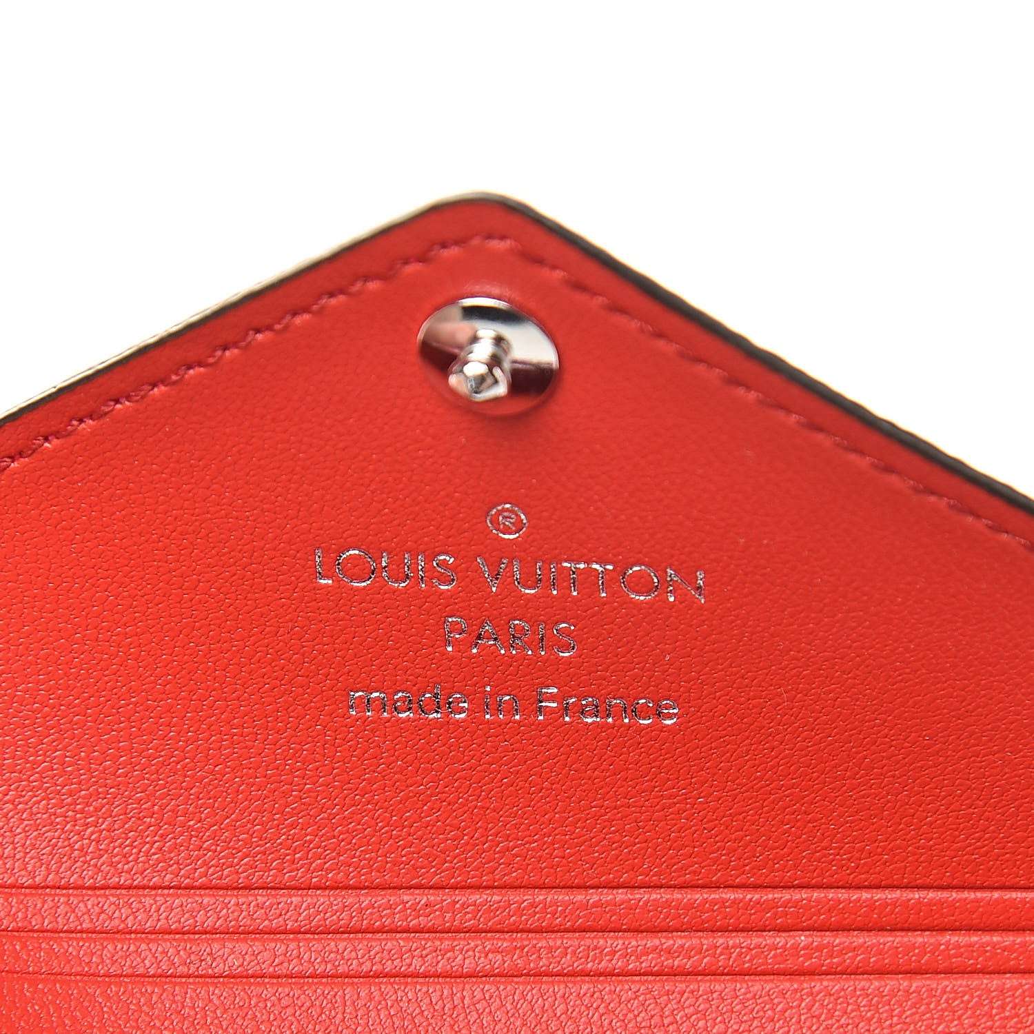 Louis Vuitton Monogram Escale Small Kirigami Pochette Insert Red 6 of 7