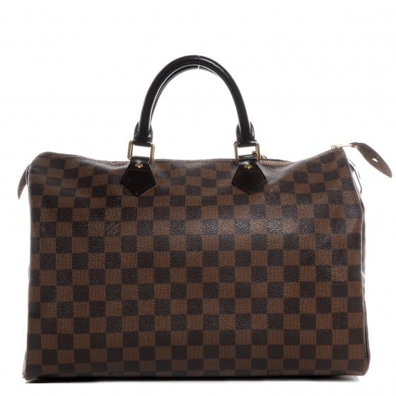 Louis Vuitton Damier Ebene Speedy 35 1 of 7
