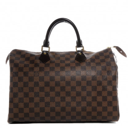 Louis Vuitton Damier Ebene Speedy 35 1 of 7