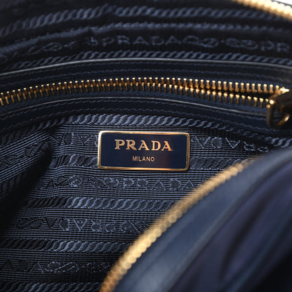 Prada Tessuto Nylon Soft Calf Camera Bag Baltico 6 of 11