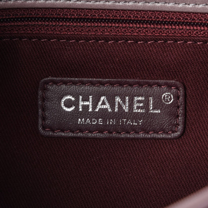 Chanel Glazed Calfskin Medium Perfect Edge Flap Grey 8 of 10