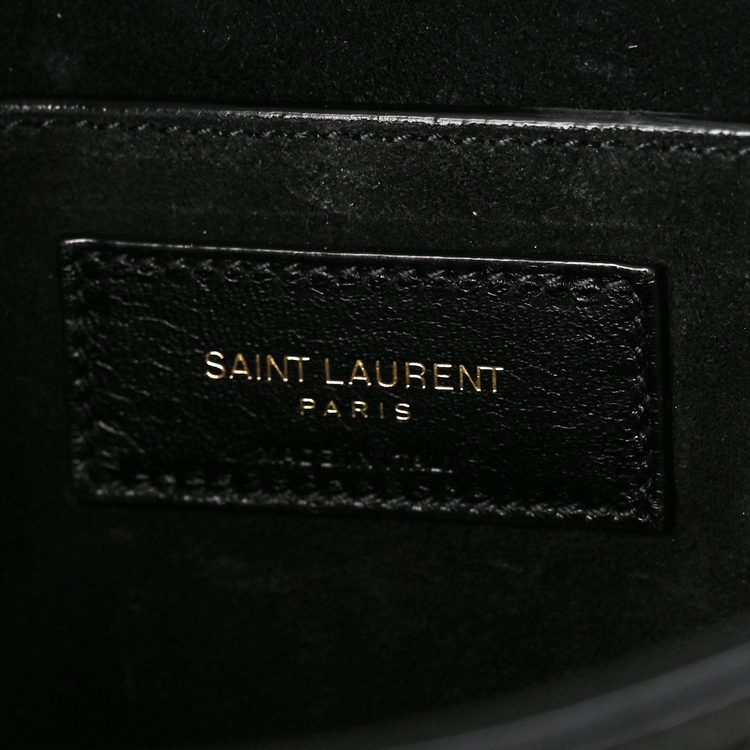 Saint Laurent Patent Quilted Le 57 Diamond Shoulder Bag Black 6 of 10