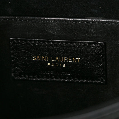Saint Laurent Patent Quilted Le 57 Diamond Shoulder Bag Black 6 of 10