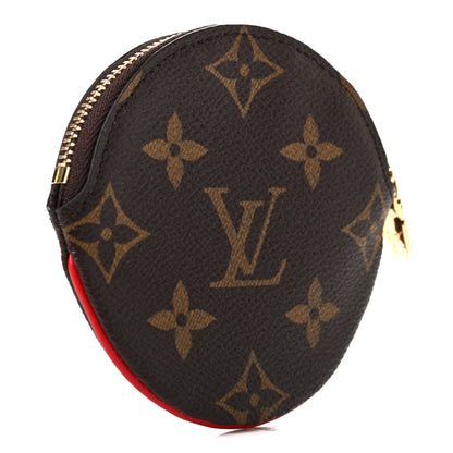 Louis Vuitton Monogram 2020 Christmas Animation Bumper Cars Round Coin Purse Coquelicot 3 of 7
