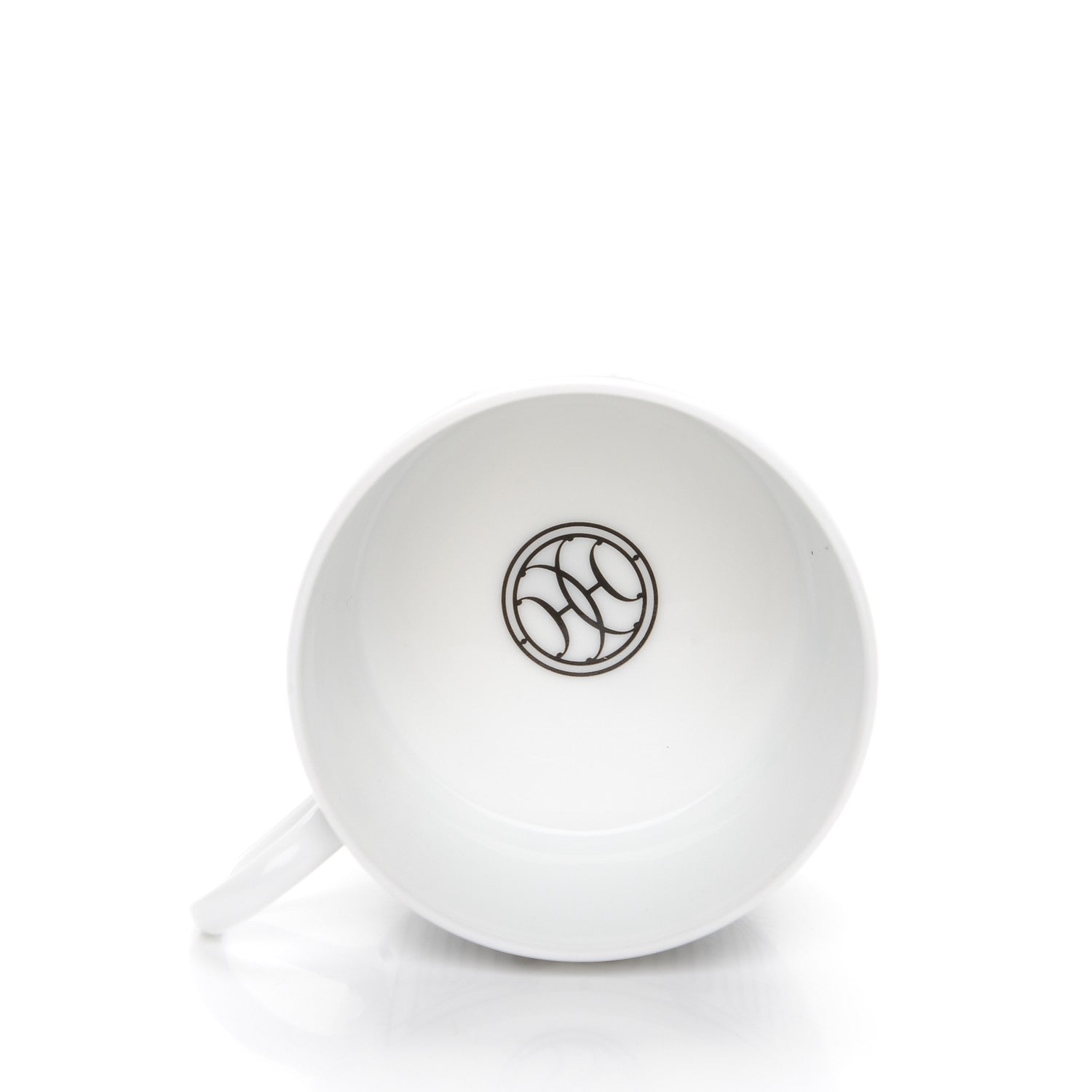 Hermes Porcelain H Deco Tea Cup and Saucer 6 of 13