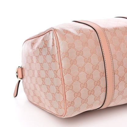 Gucci Crystal Monogram Joy Medium Boston Pink 8 of 10