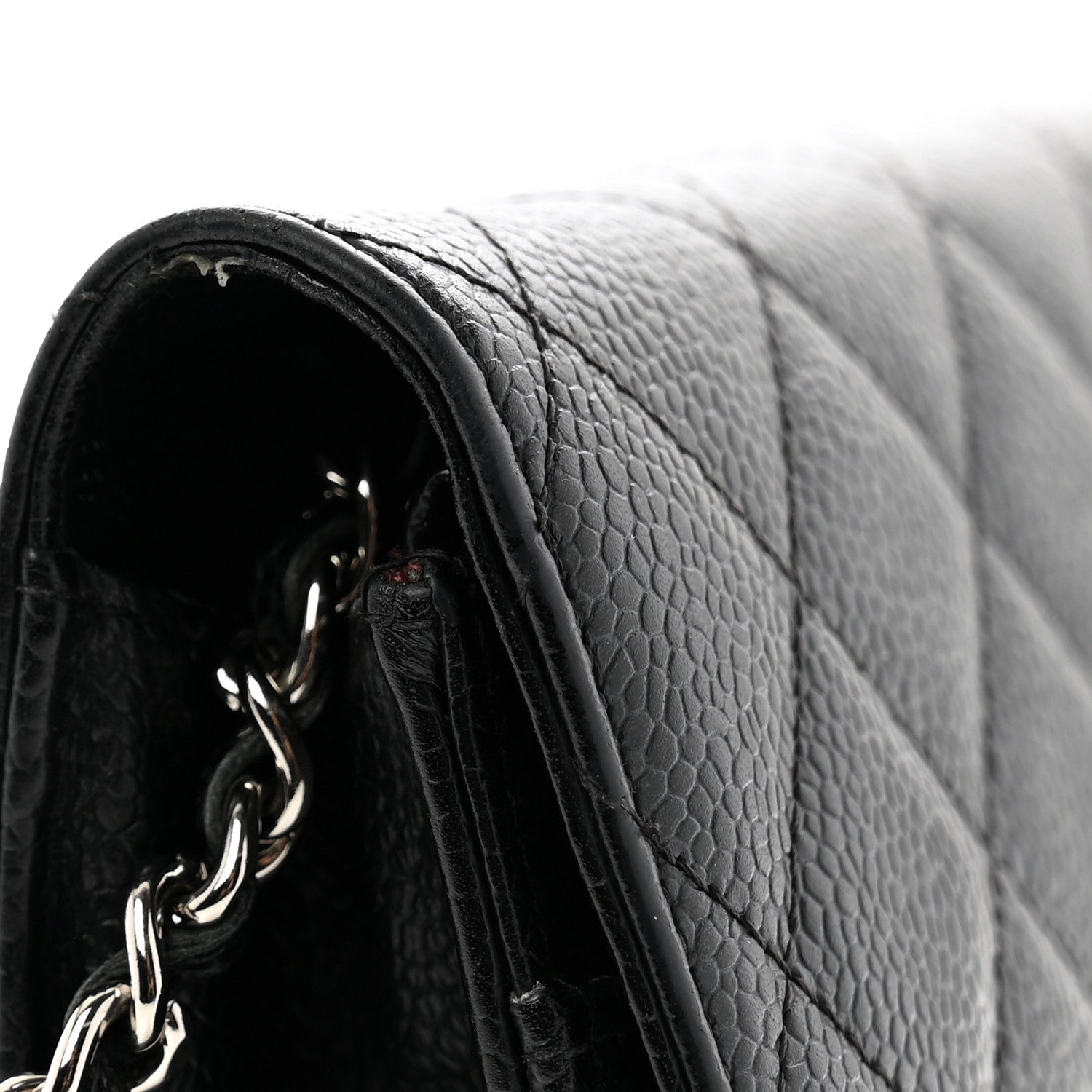 Chanel Caviar Quilted Wallet on Chain WOC Black 14 of 14