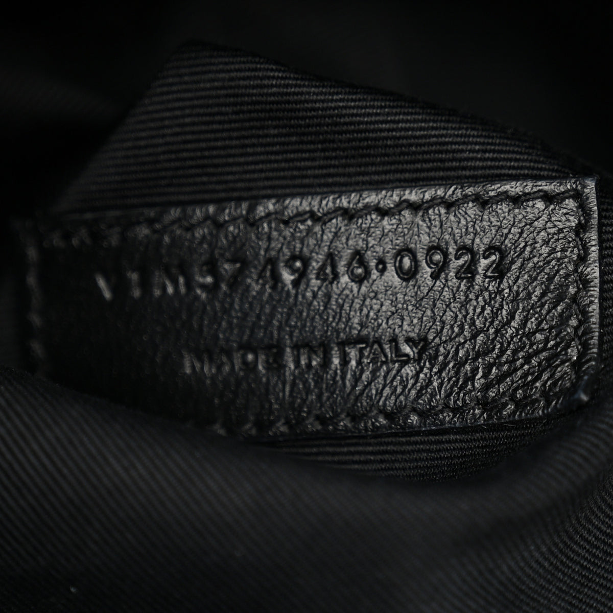 Saint Laurent Calfskin Y Quilted Monogram Monochrome Medium Loulou Chain Satchel Black 7 of 11