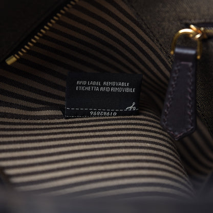 Fendi Zucca Spalmati Small Roll Tote Tobacco Moro 9 of 10