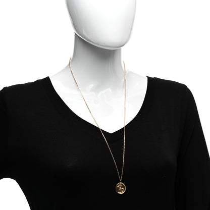 Van Cleef & Arpels 18K Yellow Gold Zodiac Virgo Pendant Necklace 2 of 6