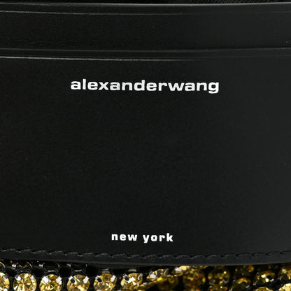 Alexander Wang Mesh Crystal Rhinestone Mini Heiress Pouch Porcelain 6 of 8