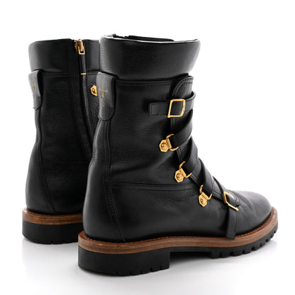Christian Dior Shiny Calfskin Wildior Low Boot 38 Black 4 of 14