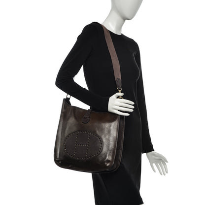 Hermes Fjord Amazonia Evelyne GM Marron Fonce 2 of 12