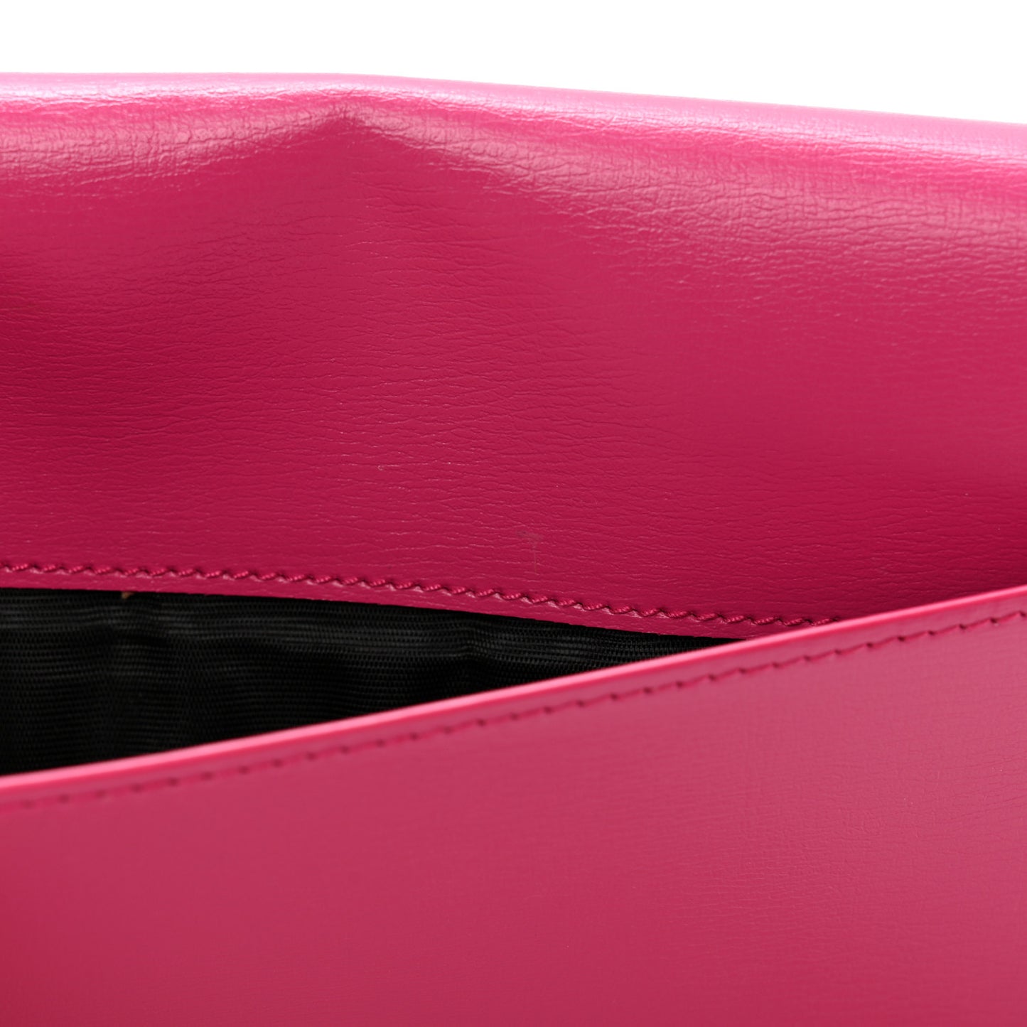 Smooth Calfskin Monogram Phone Holder Crossbody Fuchsia Couture