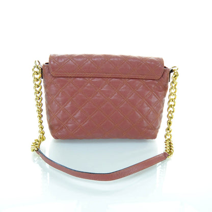 Marc Jacobs Leather Quilted The L Single Shoulder Bag Rose 3 of 11