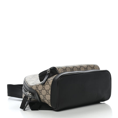 Gucci GG Supreme Monogram Small Eden Day Backpack Black 4 of 9