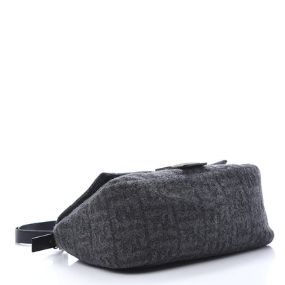 Fendi Wool Zucca Mama Baguette Grey 4 of 14