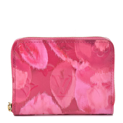 Louis Vuitton Vernis Ikat Zippy Coin Purse Rose Indien 1 of 6