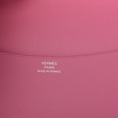 Hermes Chevre Mysore Grand Modele Agenda Cover 5P Pink 6 of 6