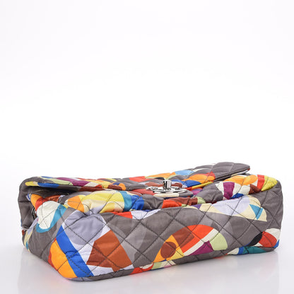 Chanel Nylon Printed Medium Coco Color Flap Multicolor 4 of 8