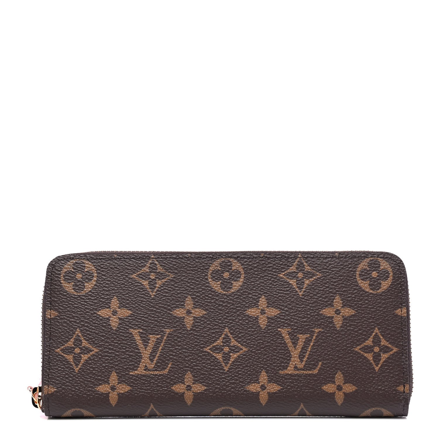 Louis Vuitton Monogram Clemence Wallet Rose Ballerine 1 of 4