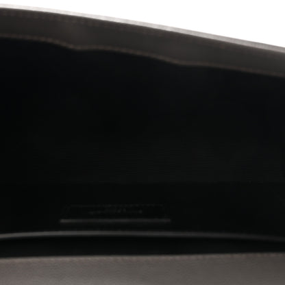 Saint Laurent Grain De Poudre Medium Classic Monogram Kate Satchel Earth Grey 4 of 8