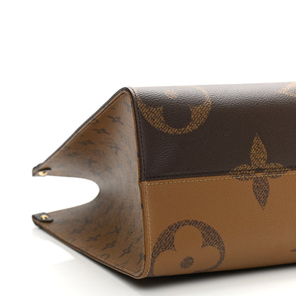 Louis Vuitton Reverse Monogram Giant Onthego MM 8 of 9