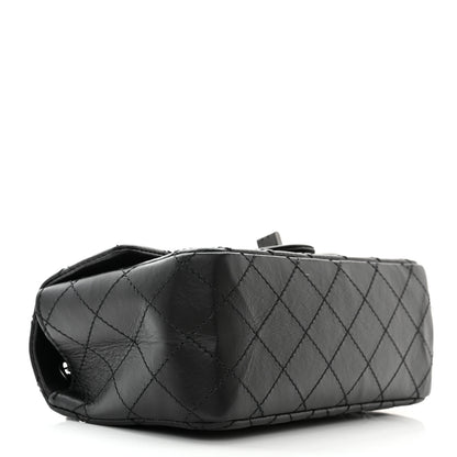 Chanel Aged Calfskin Quilted 2.55 Reissue Mini Flap So Black 4 of 11