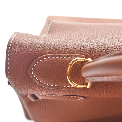 Hermes Togo Kelly Retourne 32 Gold 11 of 38