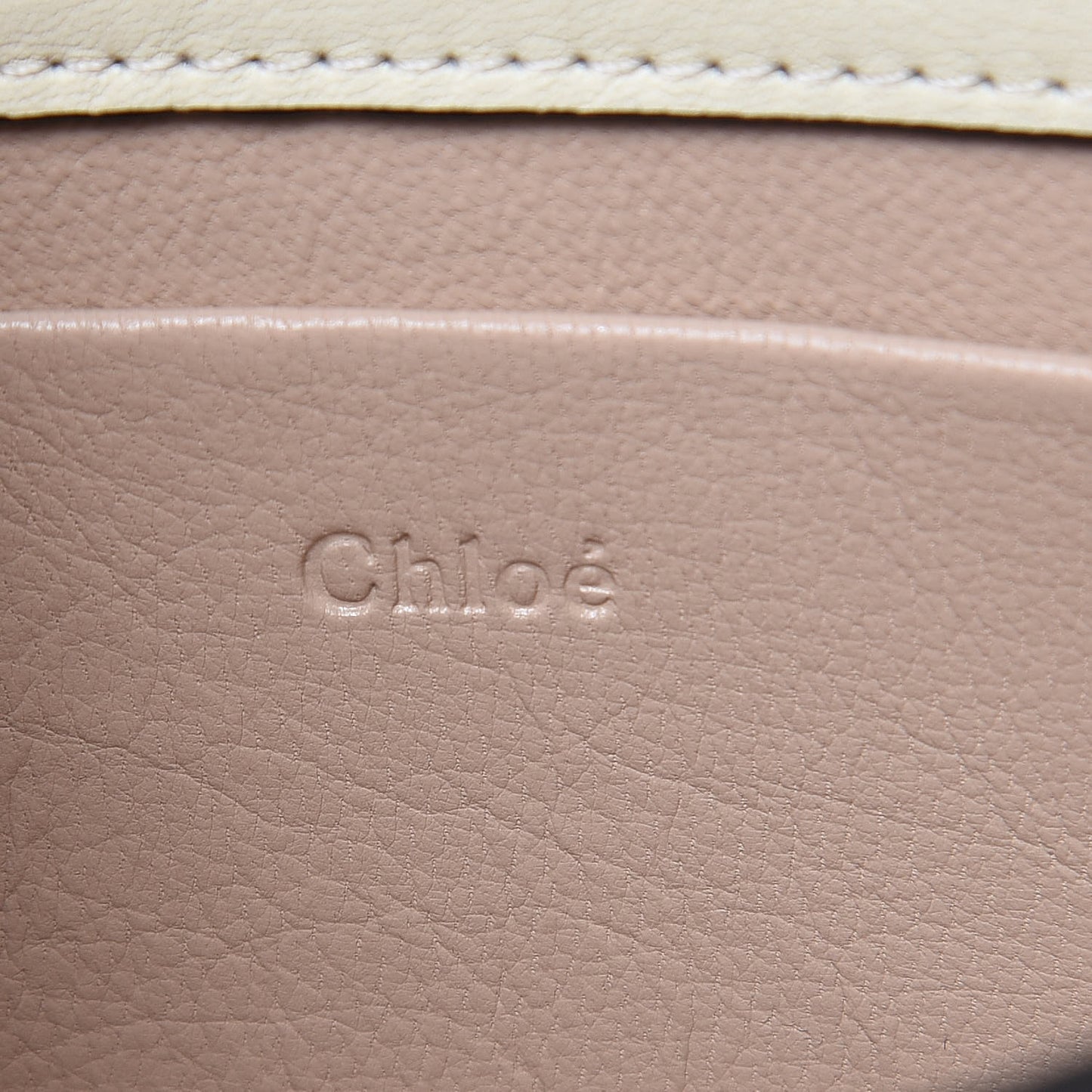 Calfskin Small Nile Bracelet Minaudiere Bag Off White