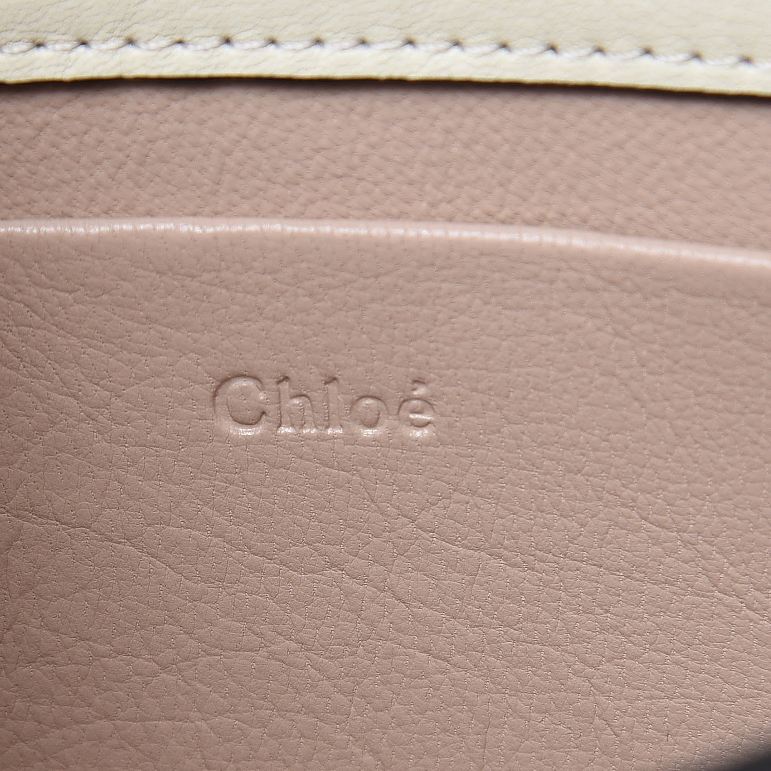 Chloe Calfskin Small Nile Bracelet Minaudiere Bag Off White 6 of 10
