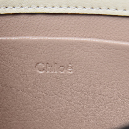 Chloe Calfskin Small Nile Bracelet Minaudiere Bag Off White 6 of 10