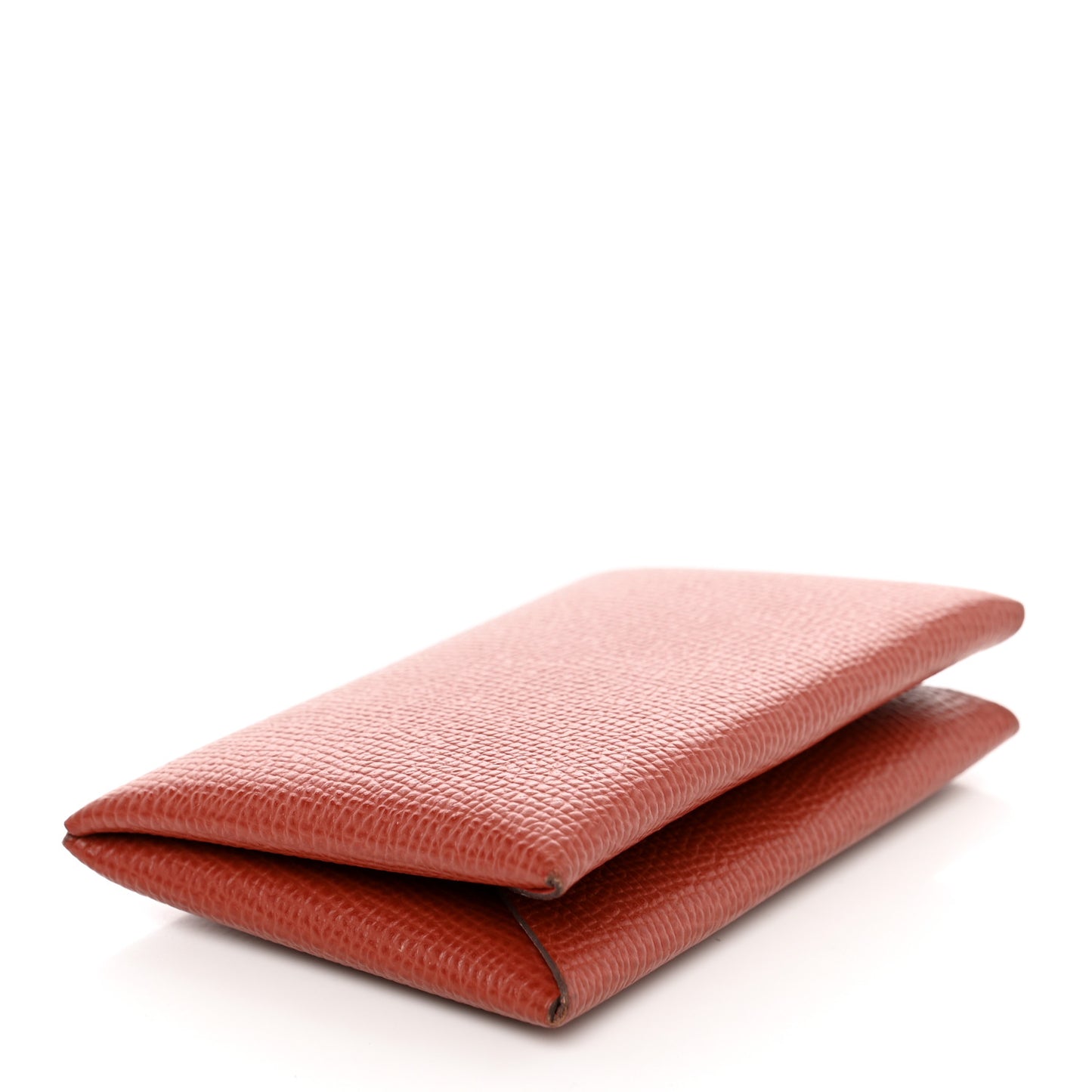 Epsom Verso Calvi Card Case Rouge Venetian Rose Texas