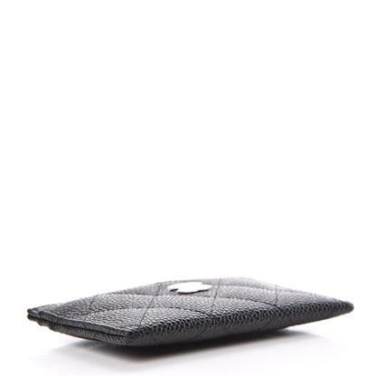 Chanel Caviar Quilted Card Holder Black 4 of 9