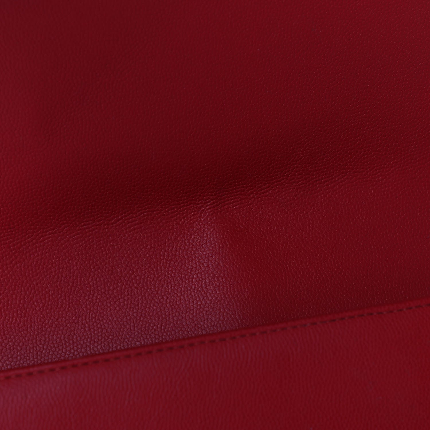 Chanel Caviar Quilted Medium Boy Flap Red 11 of 11
